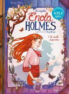 Couverture du livre « Les enquêtes d'Enola Holmes Tome 1 : la double disparition » de Blasco Serena aux éditions Jungle