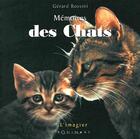 Couverture du livre « Mémoires des chats » de Gerard Rossini aux éditions Equinoxe