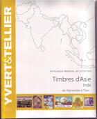 Couverture du livre « Timbres d'Asie, Inde ; de Afganistan à Tibet (édition 2015) » de Yvert et Tellier aux éditions Yvert Et Tellier