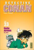 Couverture du livre « Détective Conan Tome 33 » de Gosho Aoyama aux éditions Kana