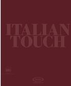 Couverture du livre « The italian touch » de Leone Paolo aux éditions Skira