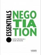 Couverture du livre « ESSENTIALS - Negotiation » de Marc Buelens et Katia Tieleman aux éditions Uitgeverij Lannoo