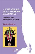 Couverture du livre « 