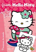 Couverture du livre « J'habille Hello Kitty ; princesses du monde » de  aux éditions Hachette Jeunesse