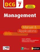Couverture du livre « DCG épreuve 7 ; management ; manuel et applications (édition 2020) » de  aux éditions Nathan