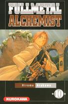 Couverture du livre « Fullmetal alchemist Tome 10 » de Hiromu Arakawa aux éditions Kurokawa