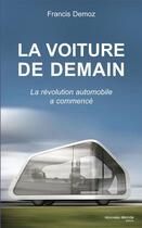 Couverture du livre « La voiture de demain » de Francis Demoz aux éditions Nouveau Monde