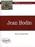 Couverture du livre « Bodin jean » de Simone Goyard-Fabre aux éditions Ellipses