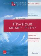Couverture du livre « Physique ;MP, MP*, PT, PT*, 2ème année » de Christophe More et David Augier aux éditions Tec Et Doc