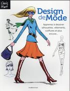 Couverture du livre « Design de mode » de Chris Hart aux éditions De Saxe
