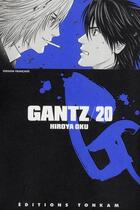 Couverture du livre « Gantz T.20 » de Hiroya Oku aux éditions Delcourt