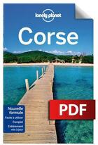 Couverture du livre « Corse (8e édition) » de Cirendini Olivier aux éditions Lonely Planet France