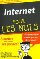 Couverture du livre « Internet pour les nuls ; 2e edition » de John-R Levine et Carol Baroudi et Margaret Levine Young aux éditions First Interactive