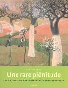 Couverture du livre « Une Rare Plenitude ; Les Artistes De Laethem » de Piet Boyens aux éditions Ludion