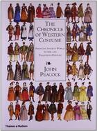 Couverture du livre « The chronicle of western costume » de John Peacock aux éditions Thames & Hudson