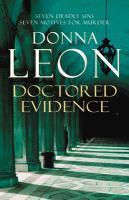 Couverture du livre « Doctored Evidence » de Donna Leon aux éditions Random House Digital