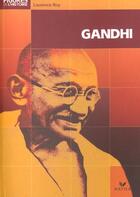 Couverture du livre « Gandhi » de L Roy aux éditions Hatier