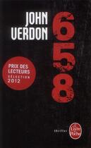 Couverture du livre « 658 » de John Verdon aux éditions Le Livre De Poche
