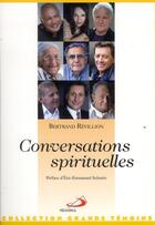 Couverture du livre « Conversations spirituelles » de Bertrand Revillion aux éditions Mediaspaul