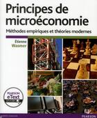 Couverture du livre « Principes de microéconomie » de Etienne Wasmer aux éditions Pearson