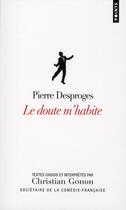 Couverture du livre « Le doute m'habite » de Pierre Desproges aux éditions Points