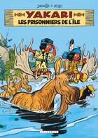 Couverture du livre « Yakari Tome 9 : les prisonniers de l'île » de Derib et Job aux éditions Lombard