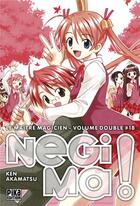 Couverture du livre « Negima ! le maître magicien Tome 35 et Tome 36 » de Ken Akamatsu aux éditions Pika