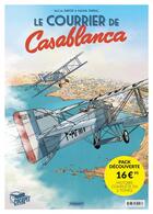 Couverture du livre « Le courrier de Casablanca : Tome 1 à Tome 2 » de Pascal Davoz et Philippe Tarral aux éditions Paquet