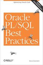 Couverture du livre « Oracle pl-sql best practices » de Steven Feuerstein aux éditions O Reilly