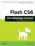 Couverture du livre « Flash CS6: The Missing Manual » de Chris Grover aux éditions O'reilly Media