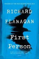 Couverture du livre « First person » de Flanagan Richard aux éditions Random House Uk