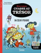 Couverture du livre « Mon roman chasse au trésor : Un coeur à prendre » de Laurent Audouin et Paule Battault aux éditions Larousse