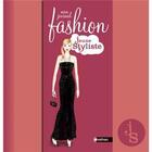 Couverture du livre « JEUNE STYLISTE ; mon journal fashion jeune styliste » de Pascale D' Andon aux éditions Nathan