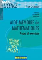 Couverture du livre « Aide-mémoire mathématiques » de Auliac/Avignant aux éditions Dunod