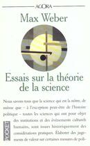 Couverture du livre « Essais sur la theorie de la science » de  aux éditions Pocket