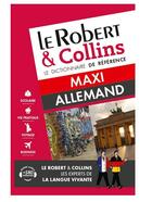 Couverture du livre « LE ROBERT & COLLINS ; MAXI ; dictionnaire allemand » de  aux éditions Le Robert