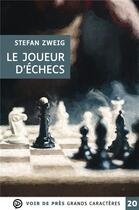 Couverture du livre « Le Joueur d'échecs » de Stefan Zweig aux éditions Voir De Pres