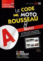 Couverture du livre « Code rousseau moto 2018 » de  aux éditions Codes Rousseau