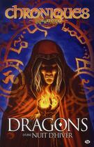Couverture du livre « Chroniques de Dragonlance t.2 : dragons d'une nuit d'hiver » de Margaret Weis et Tracy Hickman et Andrew Dabb aux éditions Hicomics