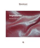 Couverture du livre « Impostures » de Nicolas Gerrier aux éditions Emoticourt