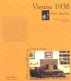 Couverture du livre « Vienne 1938 » de Gerard Huber aux éditions Safed