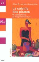 Couverture du livre « Cuisine des pirates (la) » de Laurendon/Laurendon aux éditions J'ai Lu