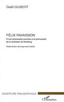 Couverture du livre « Félix ravaisson » de Gaëll Guibert aux éditions L'harmattan