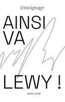 Couverture du livre « Ainsi va lewy ! » de Marie Borie aux éditions Books On Demand