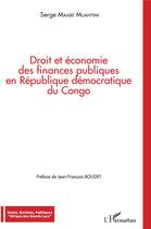 Couverture du livre « Droit et économie des finances publiques en République démocratique du Congo » de Serge Maabe Muanyimi aux éditions L'harmattan