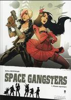 Couverture du livre « Space gangsters t.1 ; plaisir aquatique t.1 » de Julien Motteler aux éditions Clair De Lune