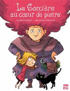 Couverture du livre « La sorcière au coeur de pierre » de Claire Clement aux éditions Talents Hauts