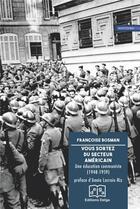 Couverture du livre « Vous sortez du secteur américain : une éducation communiste (1948-1959) » de Francoise Bosman aux éditions Delga