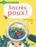 Couverture du livre « Sacrés poux ! » de Loic Mehee et Anne-Claire Leveque aux éditions Belin