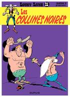 Couverture du livre « Lucky Luke Tome 21 : les collines noires » de Rene Goscinny et Morris aux éditions Dupuis